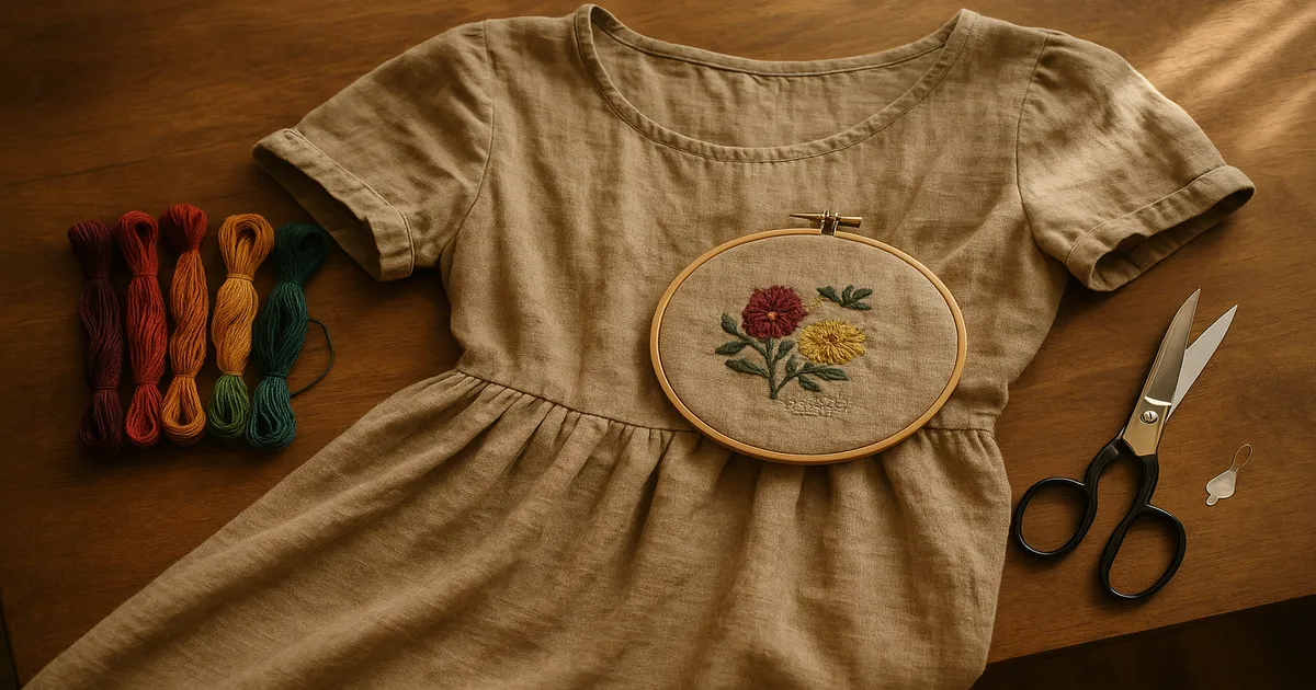 Can You Save a Dress With Embroidery? A Repair Guide