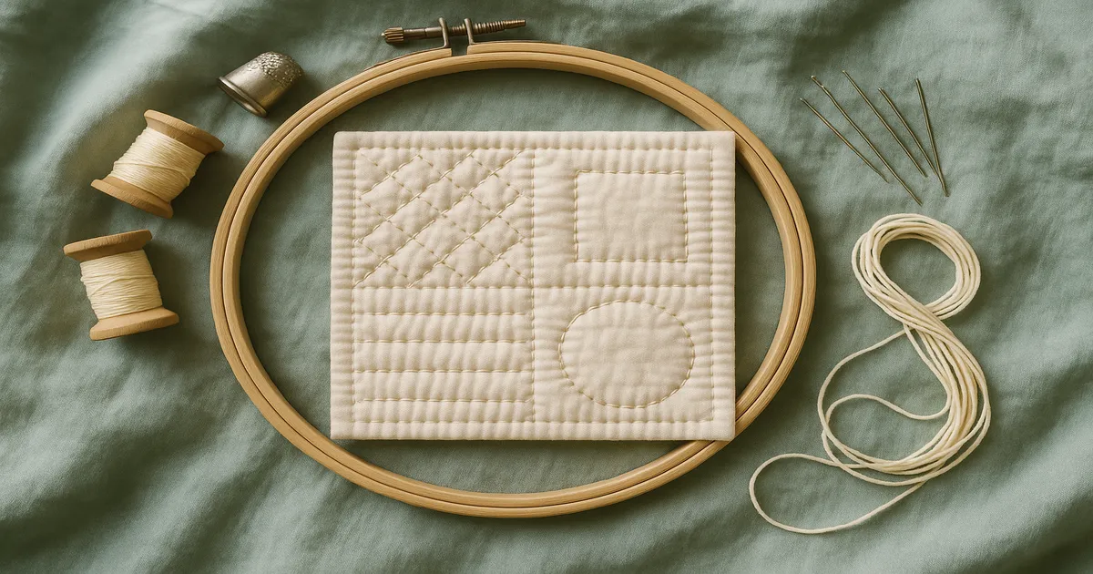 Hand Quilting Designs for Beginners: Easy Patterns