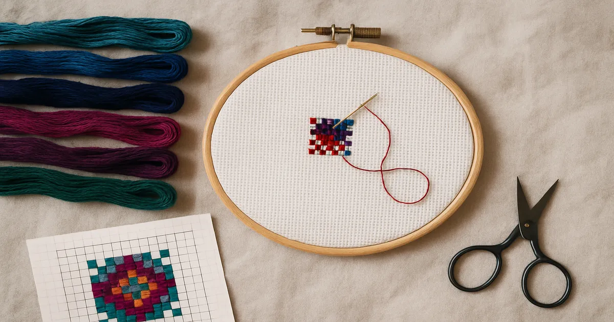 How to Actually Cross Stitch: A Complete Beginner's Guide