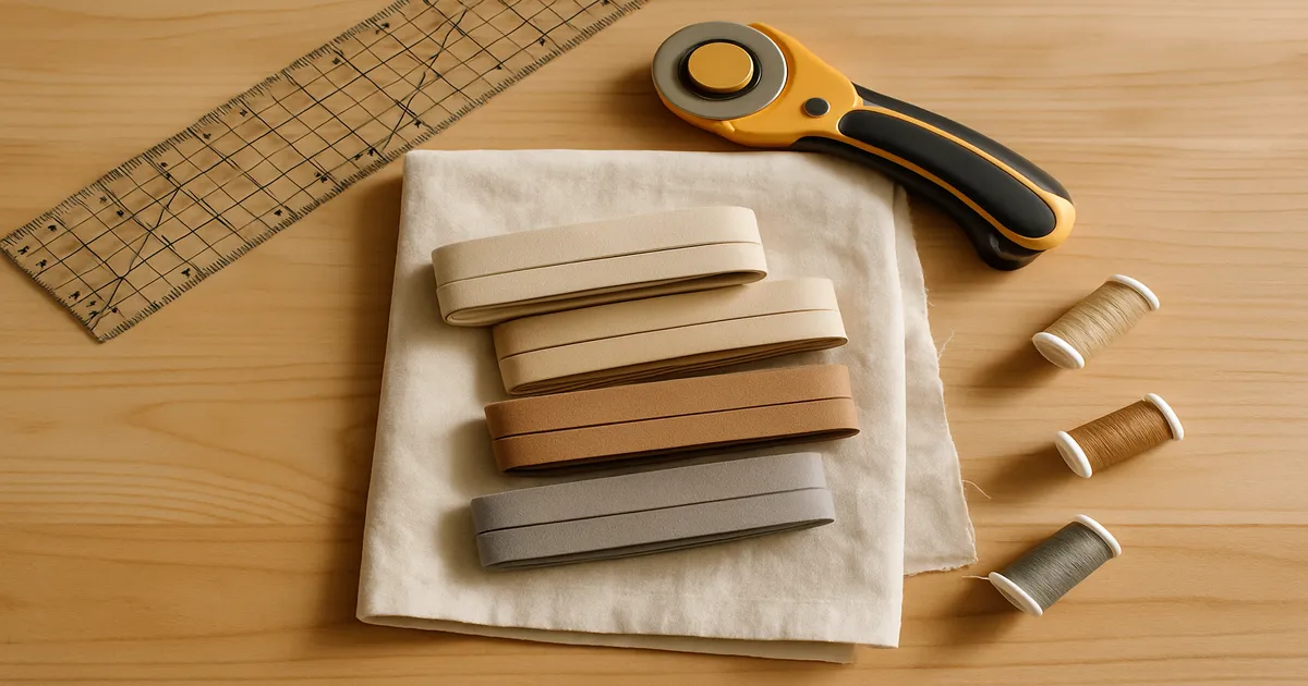 How to Sew Double Fold Bias Tape: Complete Guide