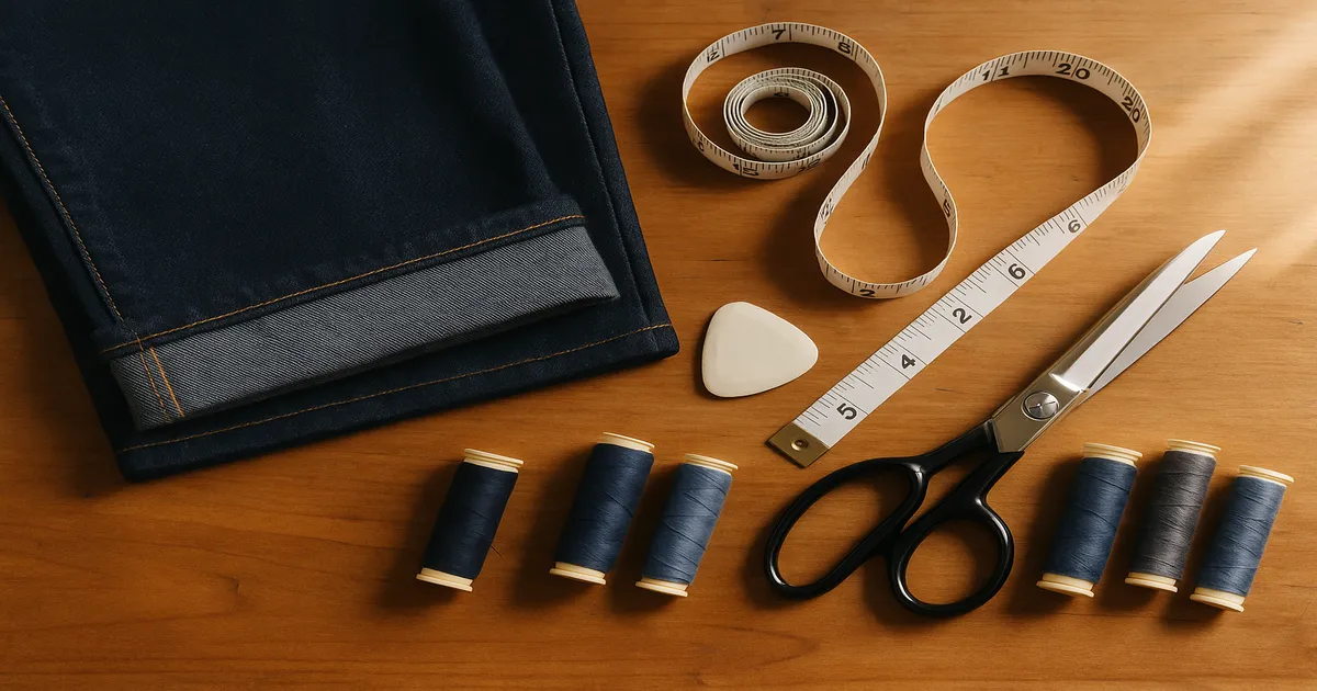 How to Sew Jeans Shorter: A Complete Hemming Guide