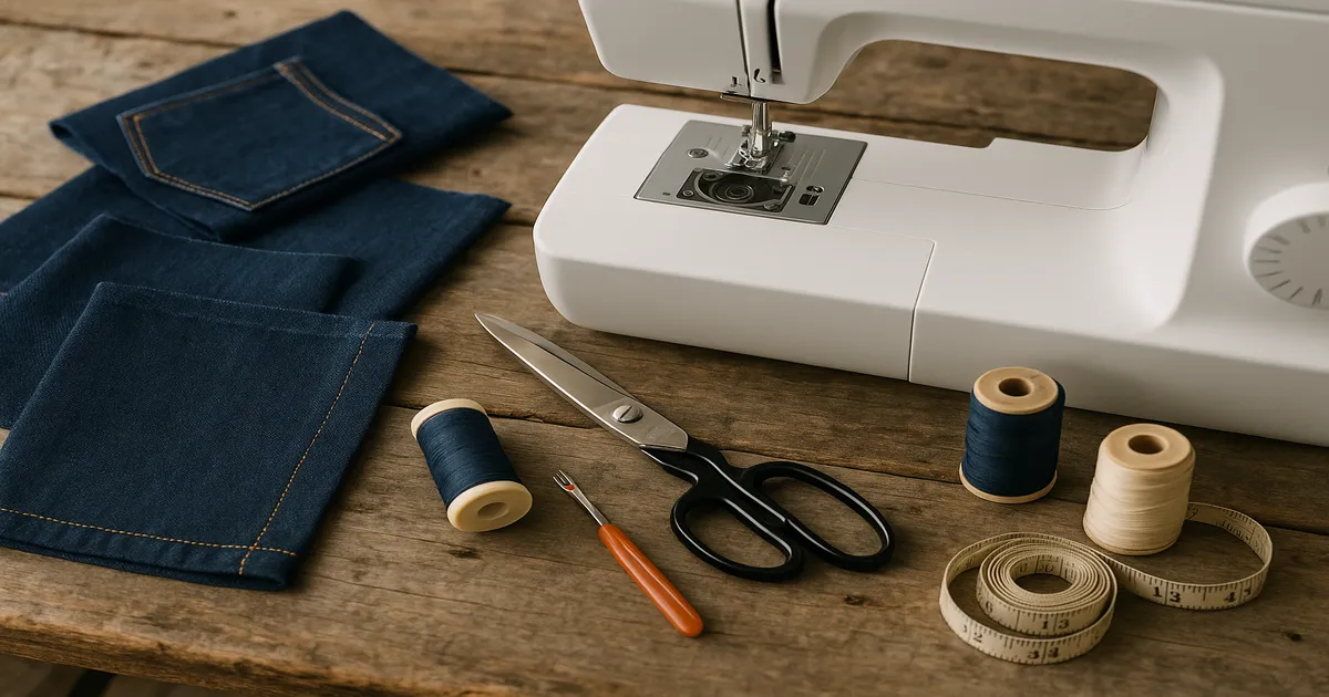 How to Sew Jeans with a Sewing Machine: Full Guide