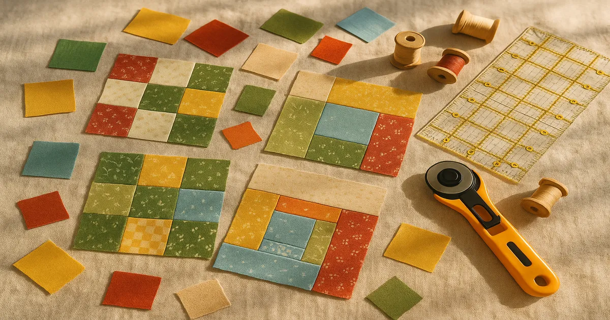 Quilt Pattern Ideas for Beginners: 5 Easy Designs