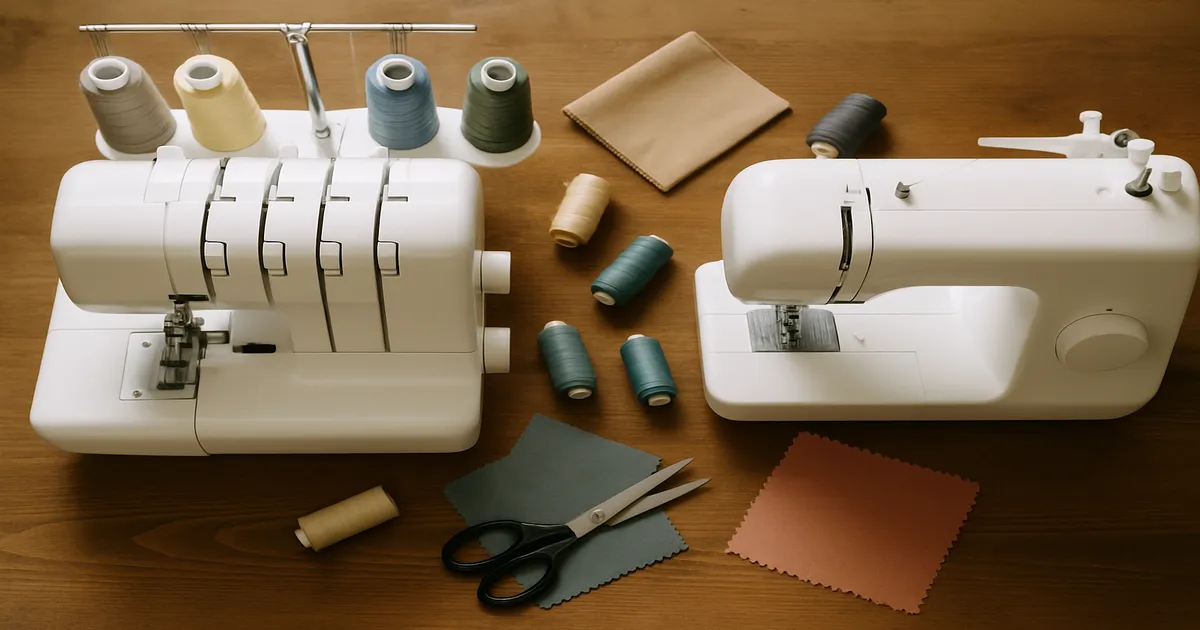 Serger vs Sewing Machine: What's the Difference?