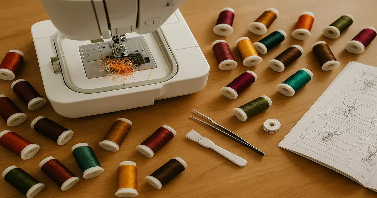 Why Is My Embroidery Machine Tangling? Fix It Fast